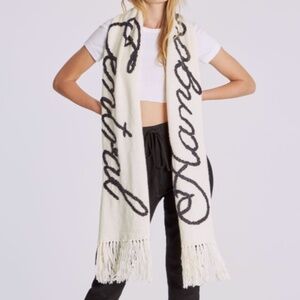 NWT Wildfox Hangover Alpaca Wool Chainlink Scarf